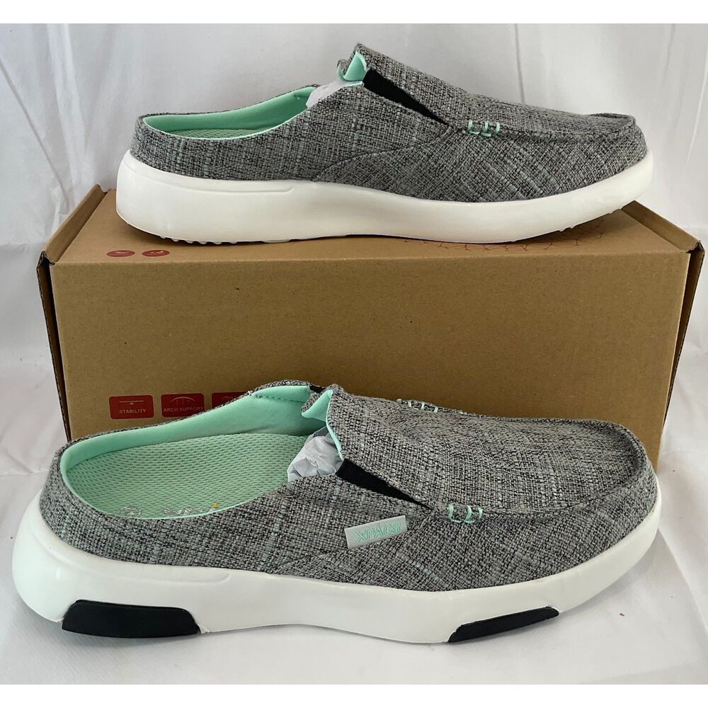 New XPACS Women‘s Canvas Slip On Shoes size 10